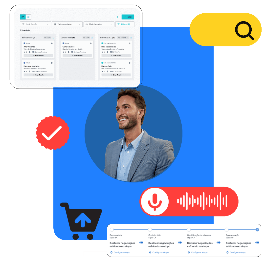 Automação comercial e CRM